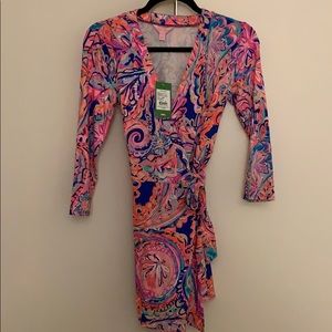 Lilly Pulitzer Karlie Wrap Romper NWT